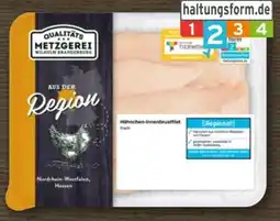 REWE Metzgerei Wilhelm Brandenburg Hähnchen-Innenbrustfilets Angebot