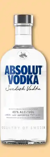 REWE Absolut Schwedisch Vodka Angebot
