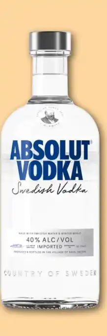 REWE Absolut Schwedisch Vodka Angebot