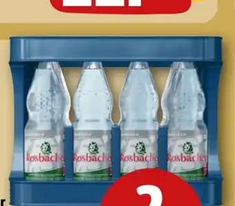 REWE Rosbacher Mineralwasser Angebot