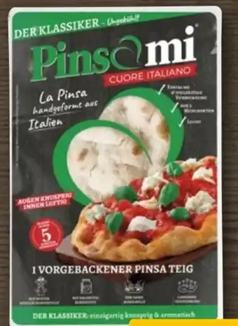REWE Pinsami Vorgebackener Pinsa Teig Angebot