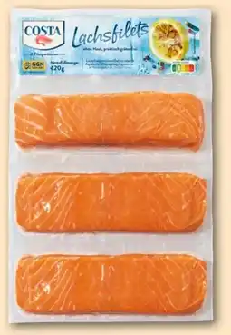 REWE Costa Lachsfilets Natur Angebot