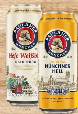 PENNY Paulaner Hefe-Weißbier Naturtrüb Angebot