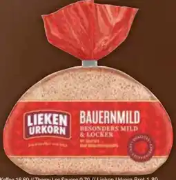 E-Center Lieken Urkorn Brot Angebot