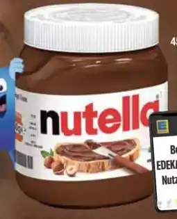E-Center Ferrero Nutella Nuss-Nugat Creme Angebot