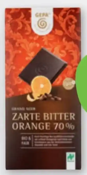 tegut Gepa Grand Noir Bio Schokolade Angebot