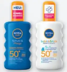 tegut Nivea Sun Sonnenspray LSF 50+ Angebot