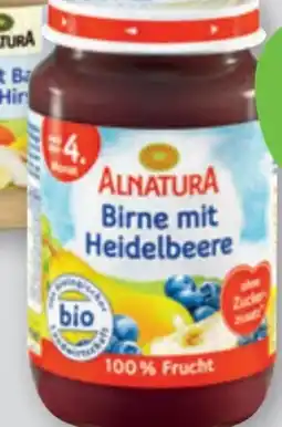 tegut Alnatura Bio Obstgläschen Angebot