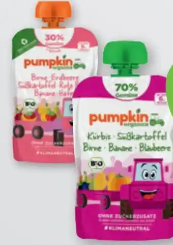 tegut Pumpkin Organics Bio-Gemüse-Quetschie Angebot
