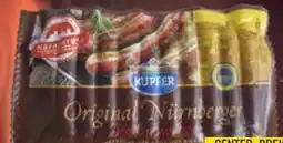 E-Center Kupfer Original Nürnberger Rostbratwurst Angebot