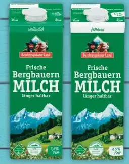 E-Center Berchtesgadener Land Frische Bergbauern Milch Angebot