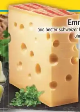 E-Center Emmentaler Switzerland Hartkäse Angebot