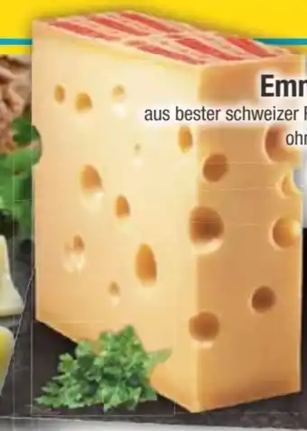 E-Center Emmentaler Switzerland Hartkäse Angebot