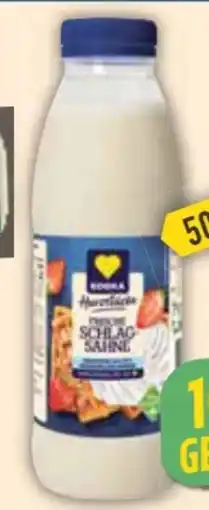 E-Center Edeka Herzstücke Frische Schlagsahne Angebot