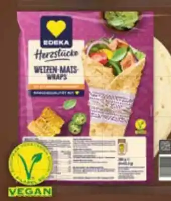 E-Center Edeka Herzstücke Weizen-Mais-Wraps Angebot
