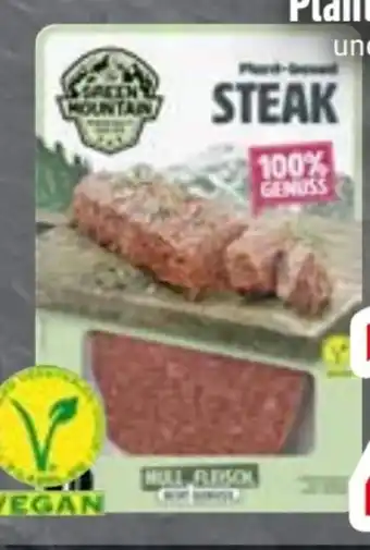 Edeka The Green Mountain Vegan Plant-Based-Steak Angebot