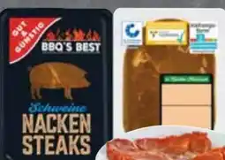 Edeka Gut & Günstig Schweine-Nackensteaks Angebot