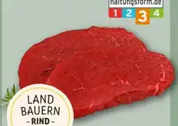 REWE Center Metzgerei Landbauern Rinder-Steak Angebot