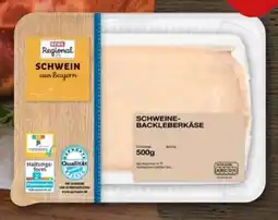 REWE Center Rewe Regional Schweine-Backleberkäse Angebot
