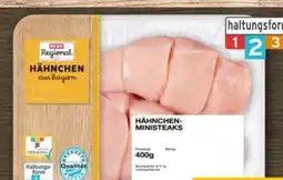 REWE Center Rewe Regional Hähnchen-Ministeaks Angebot