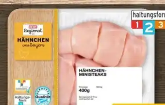 REWE Center Rewe Regional Hähnchen-Ministeaks Angebot
