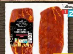 REWE Center Butcher’s Barbecue Schweine-Nackensteaks Angebot