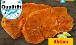 REWE Center Marinierte Schweine-Nackensteaks Angebot