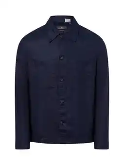 Peek & Cloppenburg Hamburg Nils Sundström Herren Leinen-Overshirt Angebot
