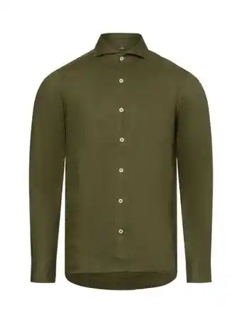 Peek & Cloppenburg Hamburg Nils Sundström Herren Leinen-Hemd Angebot