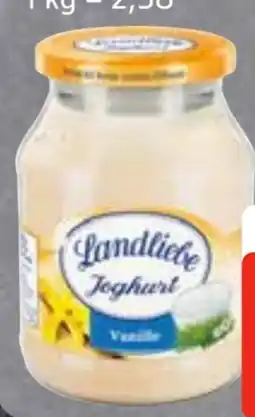Edeka Frischemarkt Landliebe Joghurt Vanille Angebot