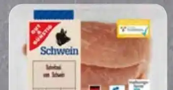 Edeka Frischemarkt Gut & Günstig Schweine-Schnitzel Angebot