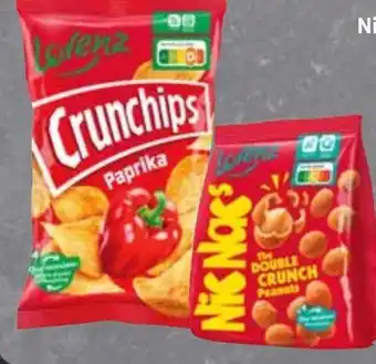 Edeka Frischemarkt Lorenz NicNac's Double Crunch Peanuts Angebot