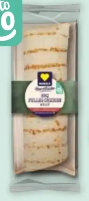 Edeka Edeka Herzstücke BBQ Pulled Chicken Wrap Angebot