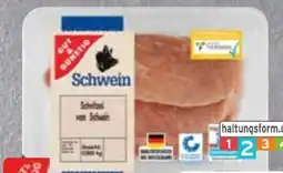Edeka Gut & Günstig Schweine-Schnitzel Angebot