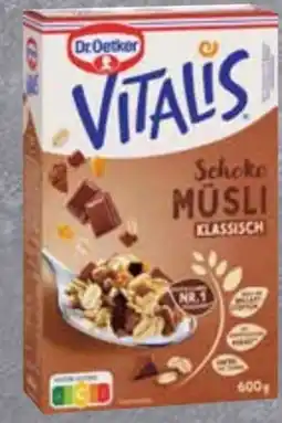 Edeka Dr. Oetker Vitalis Schoko Müsli Angebot