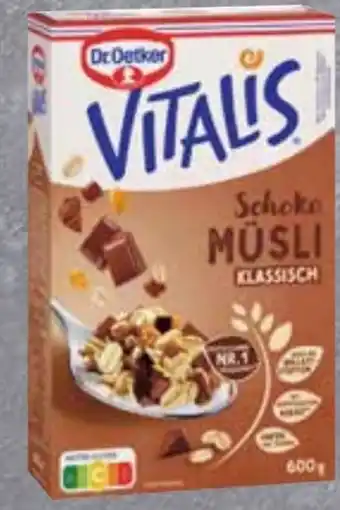 Edeka Dr. Oetker Vitalis Schoko Müsli Angebot