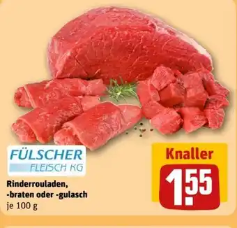 REWE Center Fülscher Fleisch Rinder-Rouladen Angebot