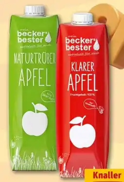 REWE Center Mein Becker's Bester Apfelsaft Angebot