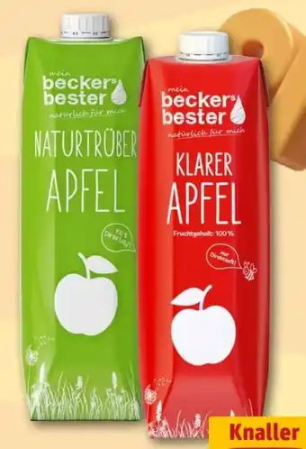 REWE Center Mein Becker's Bester Apfelsaft Angebot