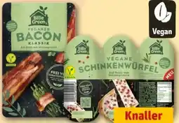 REWE Center Billie Green Veganer Bacon Angebot