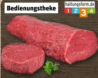 REWE Jungbullen Rinderfilet Angebot