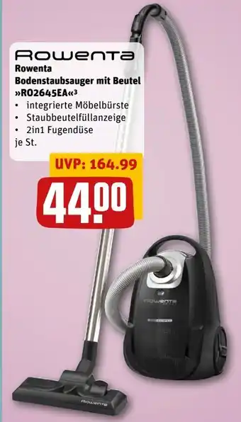 REWE Rowenta Bodenstaubsauger RO2645EA Angebot