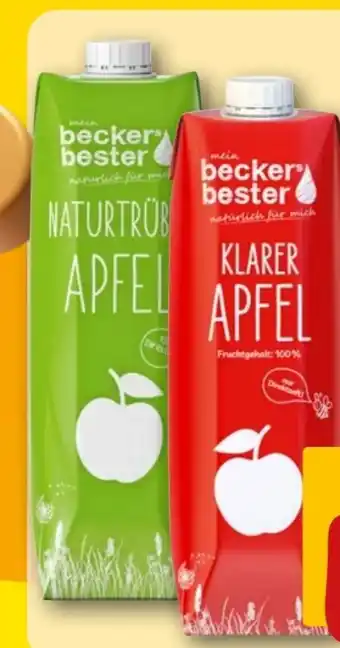 REWE Mein Becker's Bester Apfelsaft Angebot