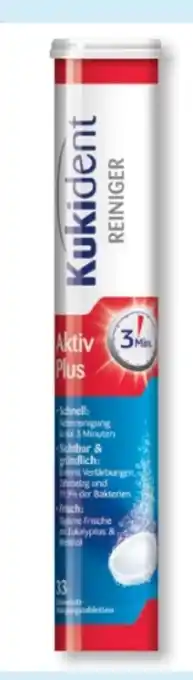 Budni Kukident Aktiv Plus Gebissreiniger Angebot