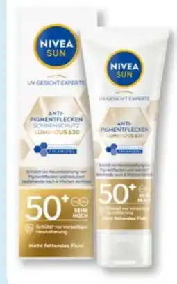 Budni Nivea Sun Anti-Pigmentflecken Sonnenschutz LF50+ Angebot