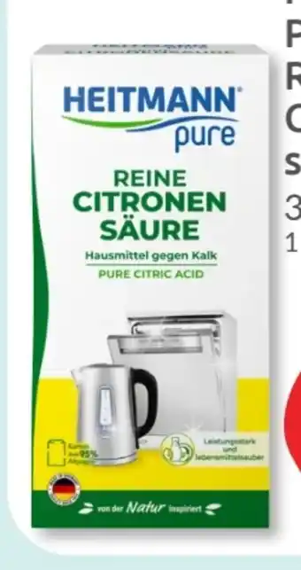 Budni Heitmann Pure Reine Citronensäure Pulver Angebot