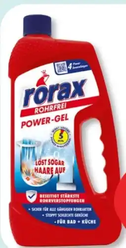 Budni Rorax Rohrfrei Power-Gel Angebot
