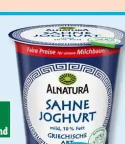 Budni Alnatura Bio Sahne Joghurt Angebot
