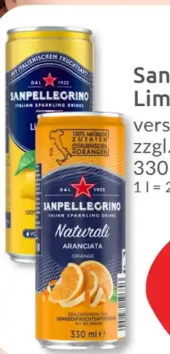 Budni San Pellegrino Aranciata Orange Angebot