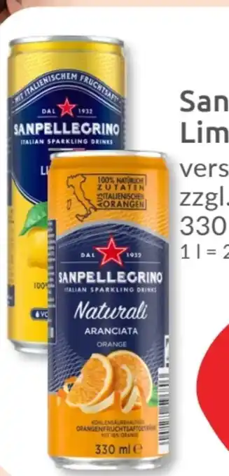 Budni San Pellegrino Aranciata Orange Angebot